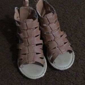 Carter’s toddler girl size 6 gladiator sandals